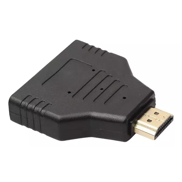 ADAPTADOR HDMI 2 A 1 SPLITTER PANTALLA DUPLICADA 1080P