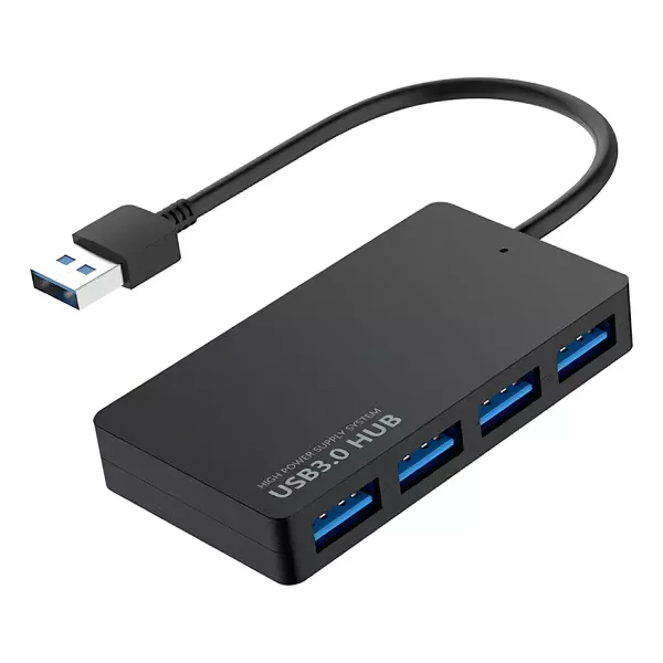ADAPTADOR USB HUB 4 PUERTOS 3.0 SUPER SPEED ZENEI