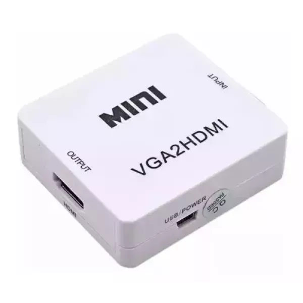 CONVERSOR ACTIVO MINI VGA2HDTV ENTRADA VGA SALIDA HDMI