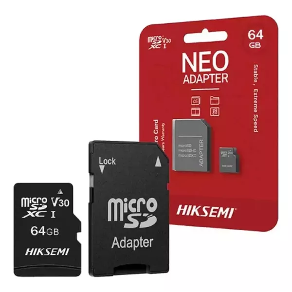 Memoria micro SD 64 GB HISKEMI Neo Adapter