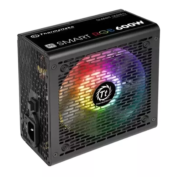 Fuente Thermaltake Smart RGB 600W RGB 80 Plus