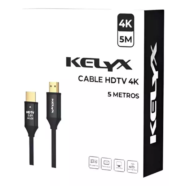 Cable Kelyx HDMI 4K - 5 metros