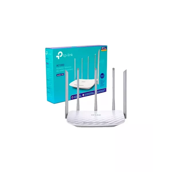 ROUTER ARCHER C60 AC1350 Wir Dual Band 5 Antenas Tp-Link
